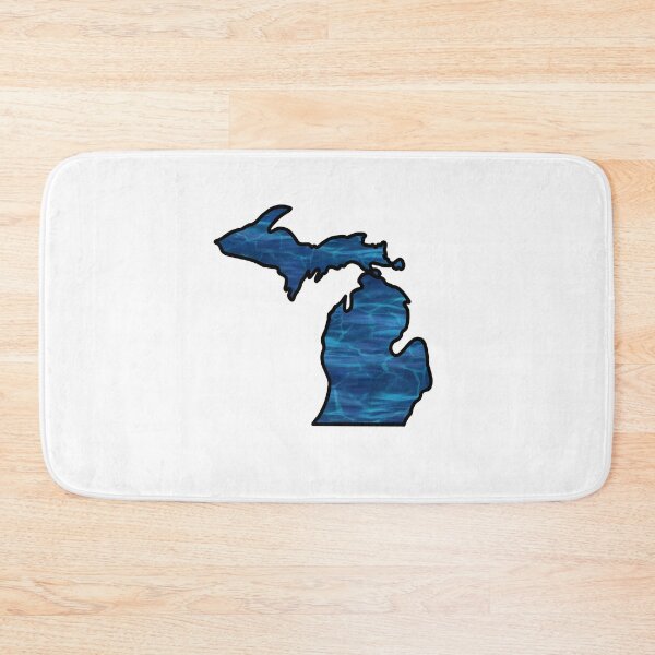 Item preview, Michigan Pour Paint: Light Water designed and sold by doodle-mittens.