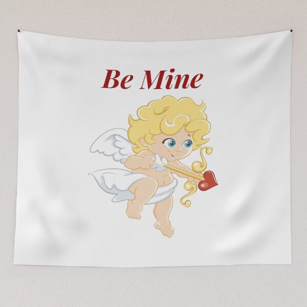 Item preview, Be Mine Cupid Heart Arrow Valentine's Day designed and sold by silviaol.