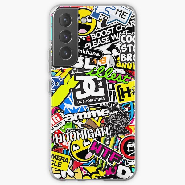 Stickerbombe Samsung Galaxy Flexible Hülle