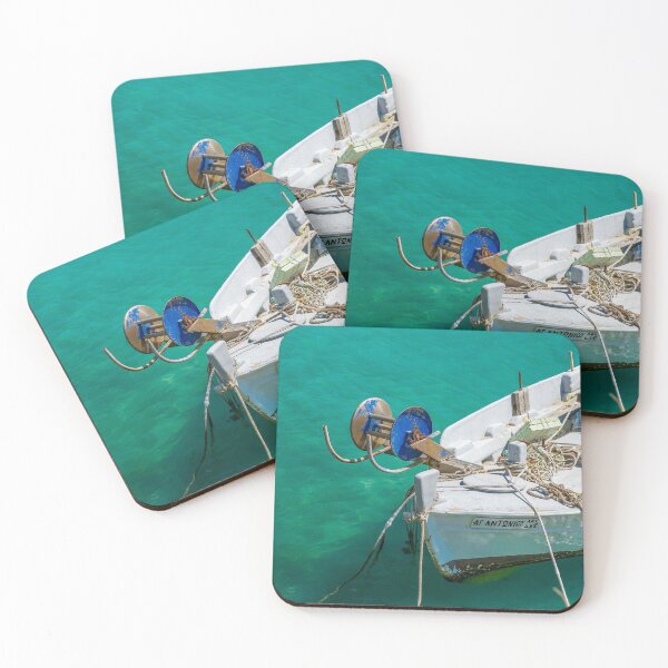 Item preview, Fishing Boat in Crete Greece designed and sold by allincrete.