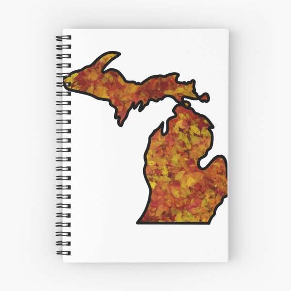 Item preview, Michigan: Fall Leaves designed and sold by doodle-mittens.