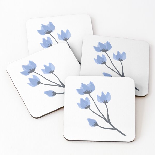 Item preview, Cute blue flower designed and sold by Adrianach1.
