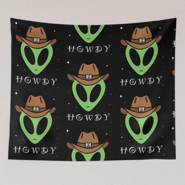 Item preview, alien cowboy designed and sold by DanaScully0709.