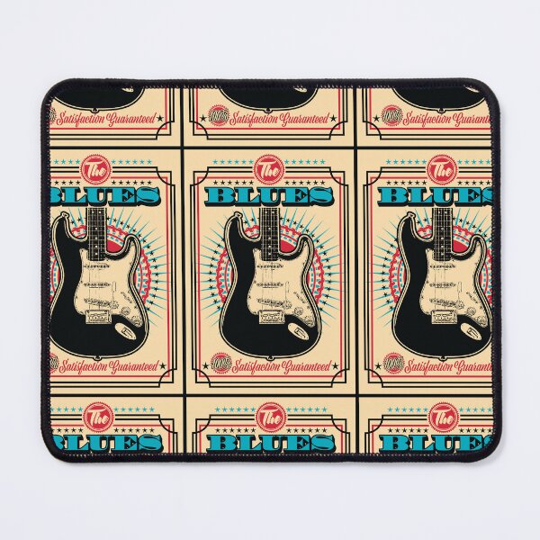 Item preview, The Blues Vintage Style Guitar - TAN designed and sold by wickedpretty.