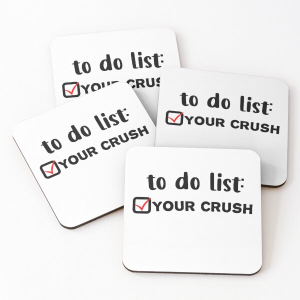 Item preview, to do list your crush  designed and sold by Anwar Lamimiche.