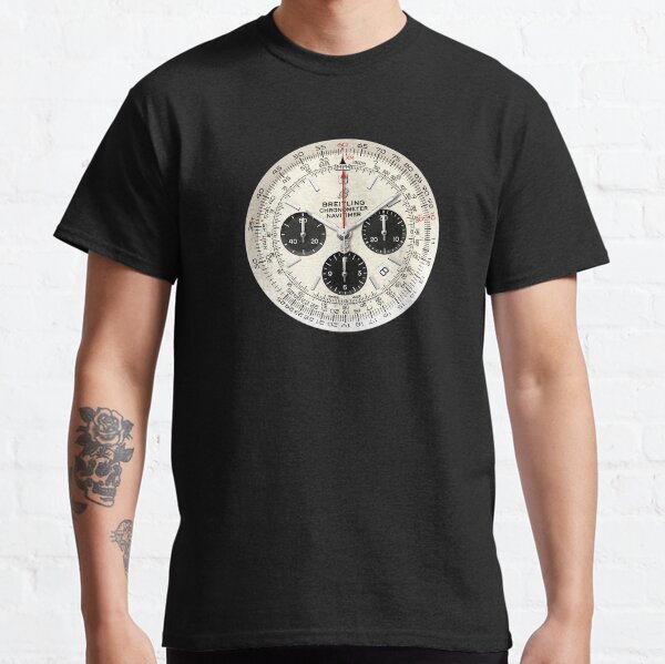 Breitling Navitimer White Watch Classic T-Shirt