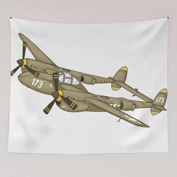 Item preview,  P-38 Lightning  designed and sold by DinosaurDesign.