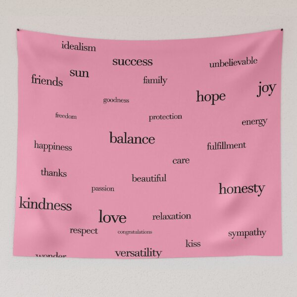 Item preview, A collection of positive words. designed and sold by AlfabetDesign.