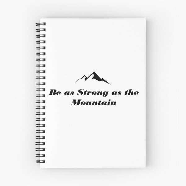 Item preview, Be as Strong as the Mountain designed and sold by 11Akram11.