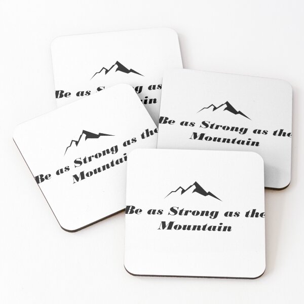 Item preview, Be as Strong as the Mountain designed and sold by 11Akram11.