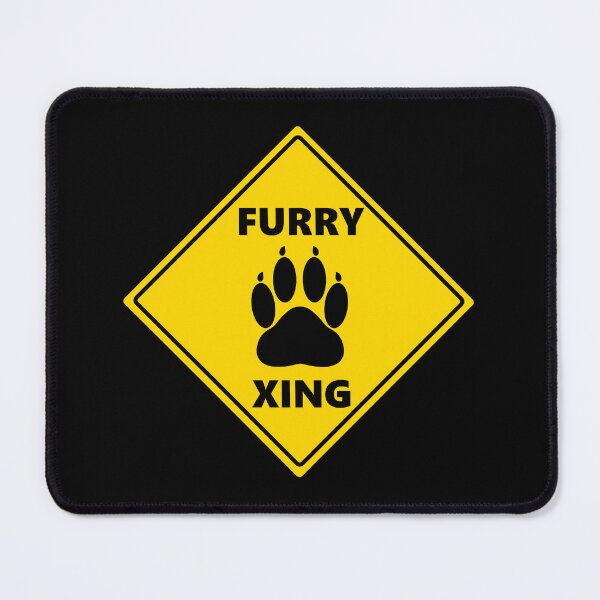 Item preview, FURRY XING Sign designed and sold by johnalpaca.