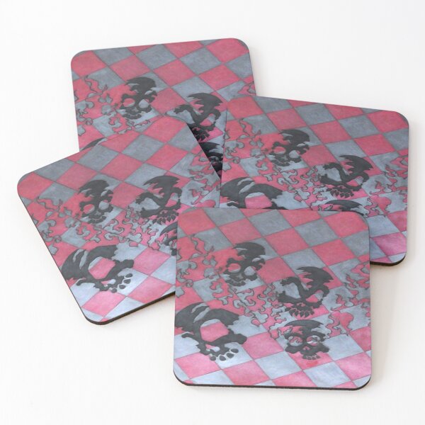 Item preview, checker skulls designed and sold by Scott McAfee II.