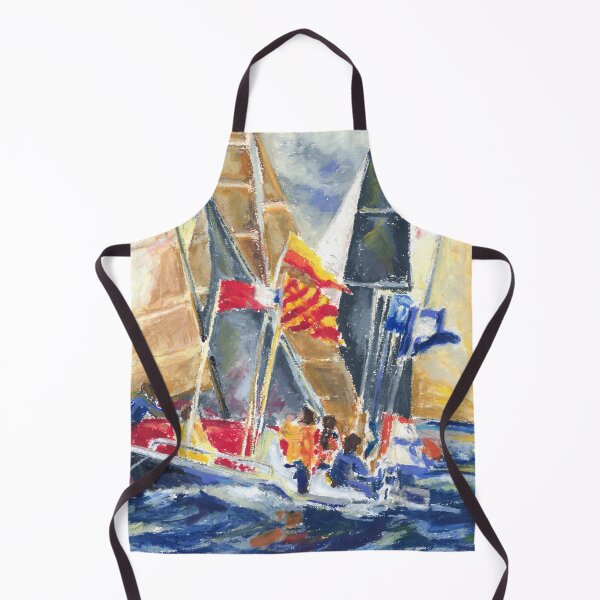 Item preview, Regatta start on Lake Geneva II designed and sold by Barbara Pommerenke.