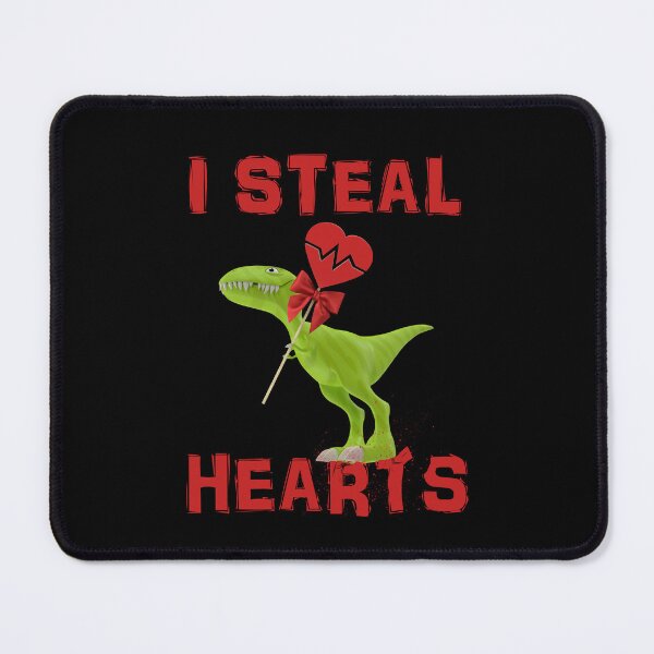 Item preview, I Steal Hearts Dinosaur Valentines Dinosaur Clothes and Gifts for Girls and Boys designed and sold by david parry.