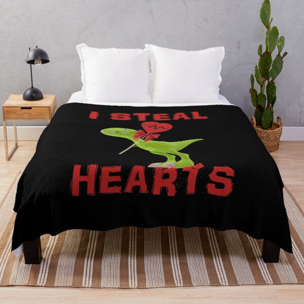 Item preview, I Steal Hearts Dinosaur Valentines Dinosaur Clothes and Gifts for Girls and Boys designed and sold by david parry.
