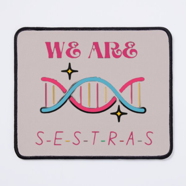 Item preview, We are sestras DNA gene sequence T-shirt designed and sold by sofiazazi.