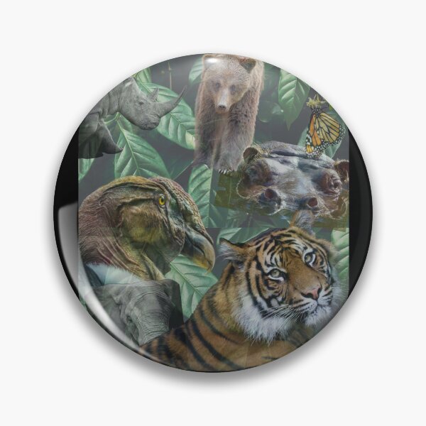 Item preview,  Digital Photo Collage Endangered Species Design designed and sold by EarthArtDesigns.