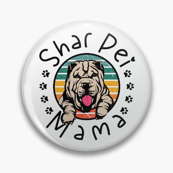 Item preview, Shar Pei Mama Shar Pei Mom SharPei Lover designed and sold by TKsTees.