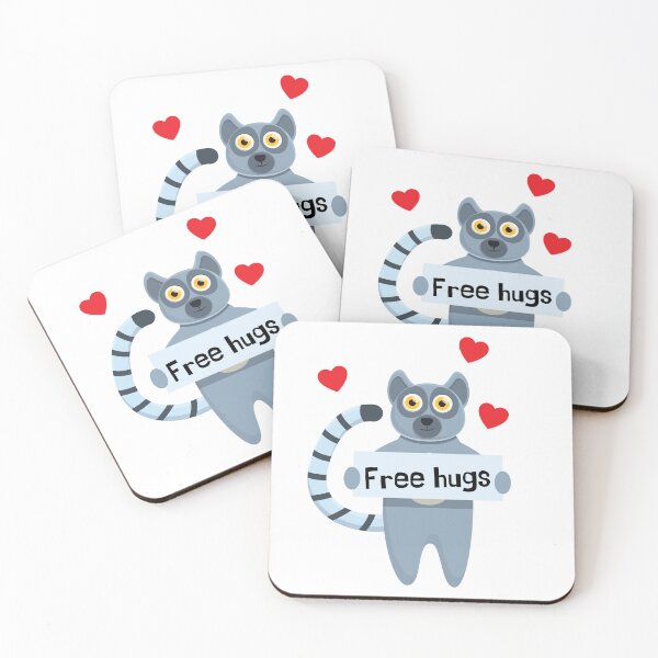 Item preview, Free hugs lemur designed and sold by 4TheKidsDesigns.