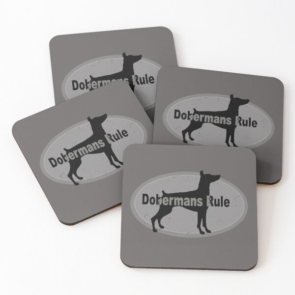 Item preview, Dobermans Rule designed and sold by Lyngianni.