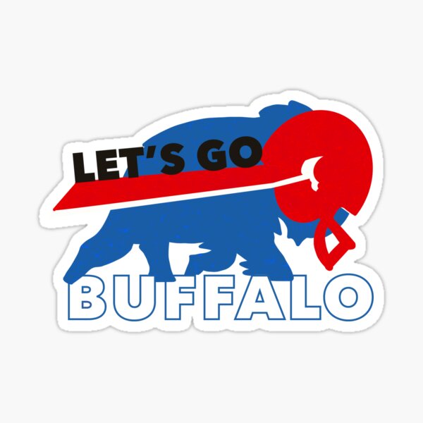 Go Bills (cursive) Sticker for Sale by bellabarbagallo