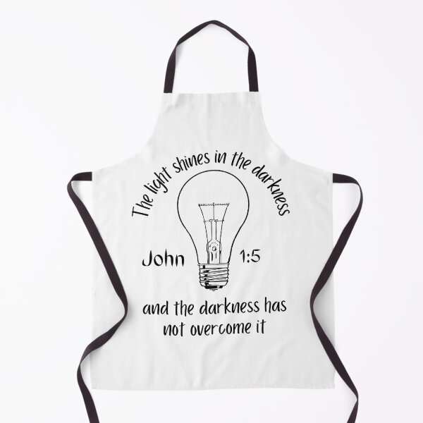 Item preview, John 1:5 Bible verse unique design designed and sold by Rsagur12.