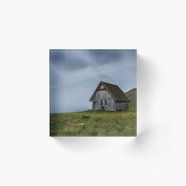 Pendergast Hut Acrylic Block