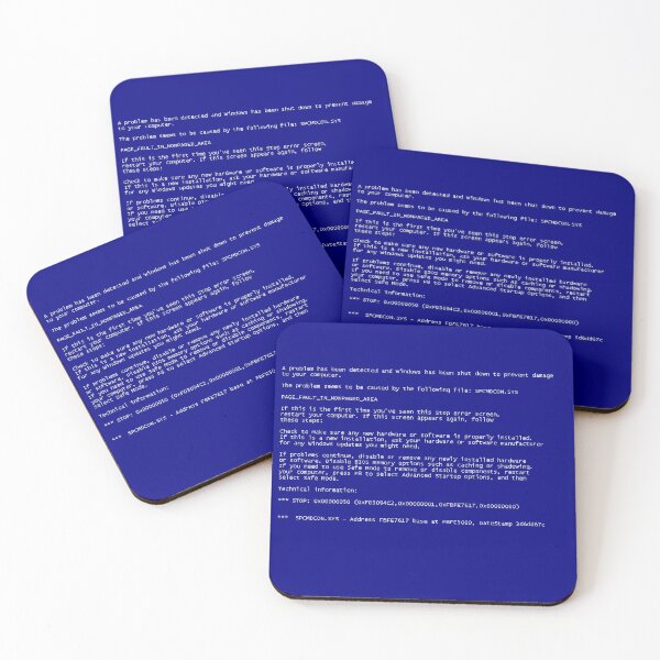Item preview, Blue Screen of Death designed and sold by Biochao.