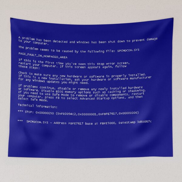 Item preview, Blue Screen of Death designed and sold by Biochao.