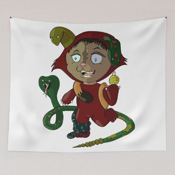 Item preview, Snake Trainer Chibi Dog designed and sold by Furtecin.