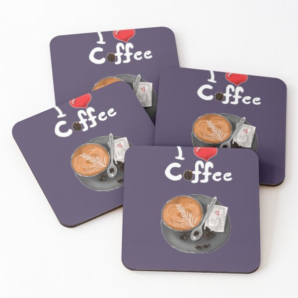 Item preview, I love coffee designed and sold by HeavyBurden.