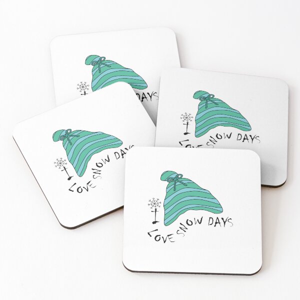 Item preview, I love snow days - cute snowy days designed and sold by PastaPrint.