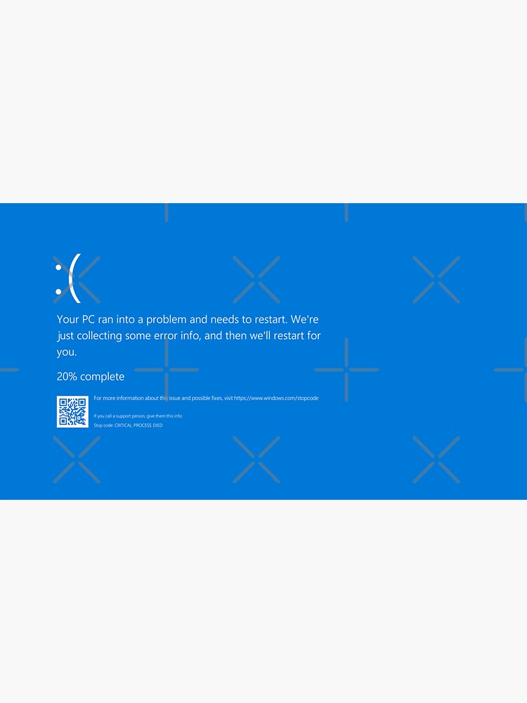 Blue Screen of Death by Biochao