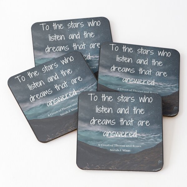 Item preview, To the stars who listen and the dreams that are answered, ACOTAR designed and sold by omaeth303.
