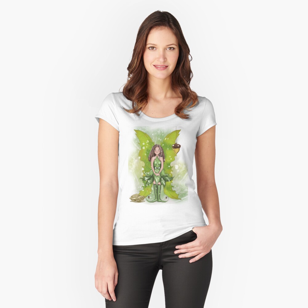 Item preview, Fitted Scoop T-Shirt designed and sold by TeelieTurner.