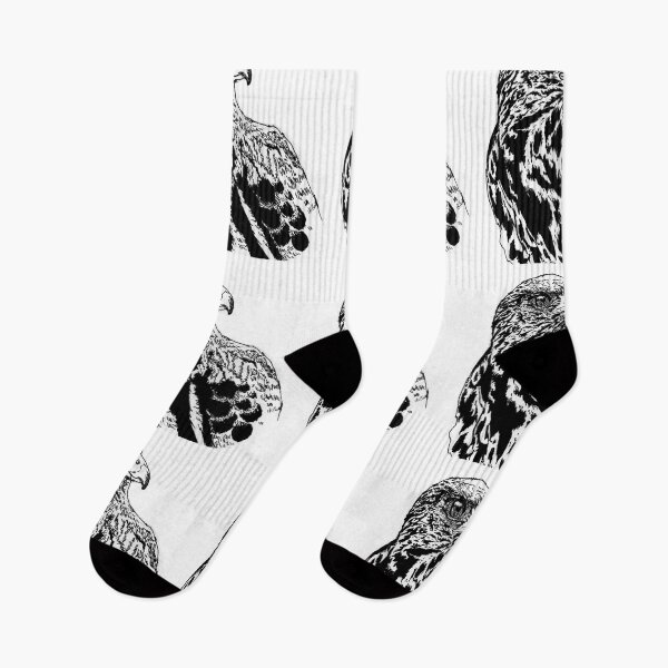 Item preview, A hawk that is watching into the distance designed and sold by StudioShorob.