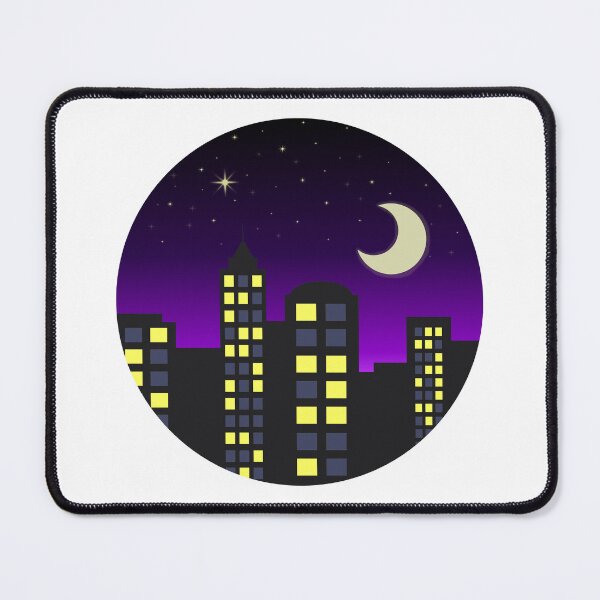 Item preview, Minimalist City Night Sky designed and sold by Creations-By-Em.