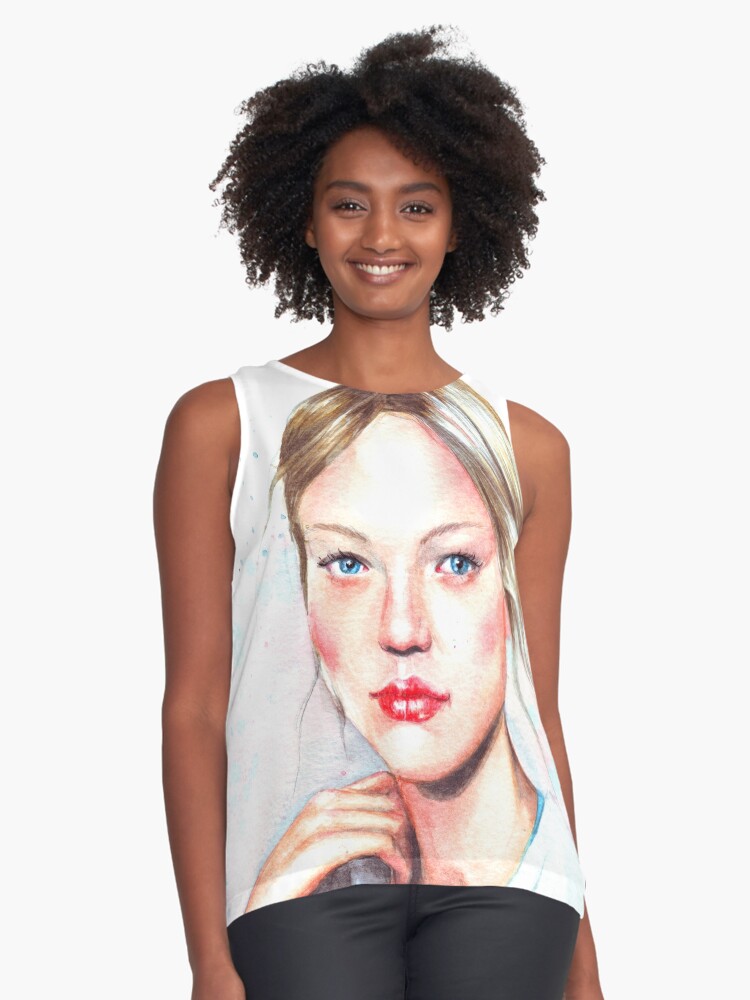Item preview, Sleeveless Top designed and sold by HelgaMcLeod.