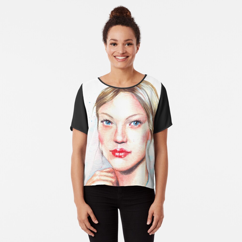 Item preview, Chiffon Top designed and sold by HelgaMcLeod.