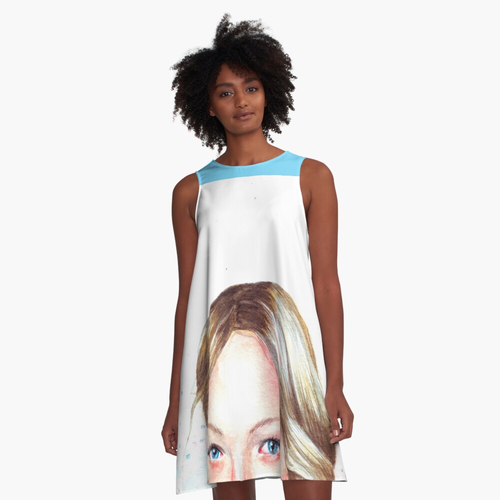 Item preview, A-Line Dress designed and sold by HelgaMcLeod.