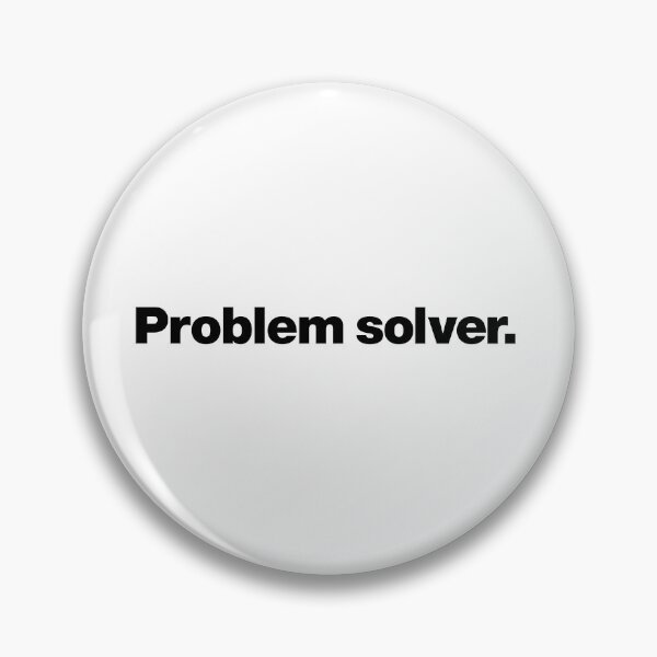 Item preview, Problem solver (black) designed and sold by dudethecreator.