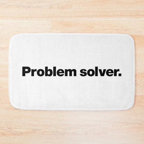Item preview, Problem solver (black) designed and sold by dudethecreator.