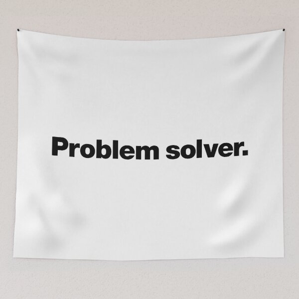Item preview, Problem solver (black) designed and sold by dudethecreator.