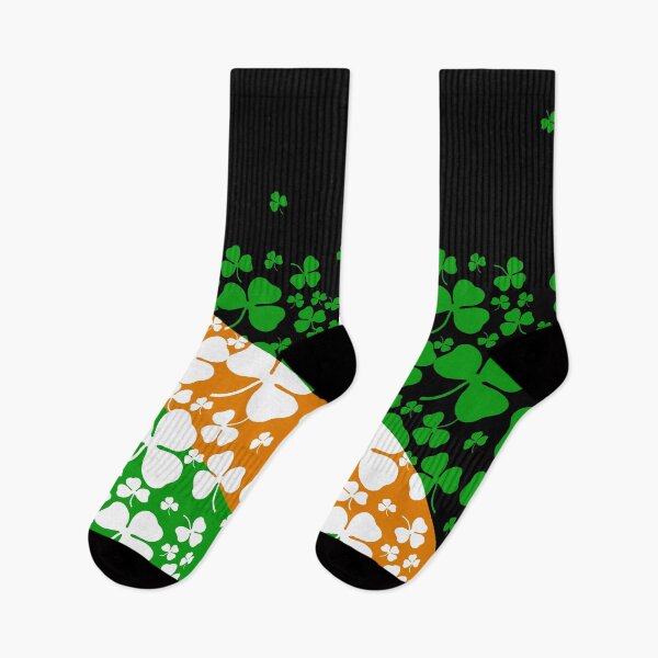 Item preview, Irish Flag Colors with Shamrocks designed and sold by Greenbaby.