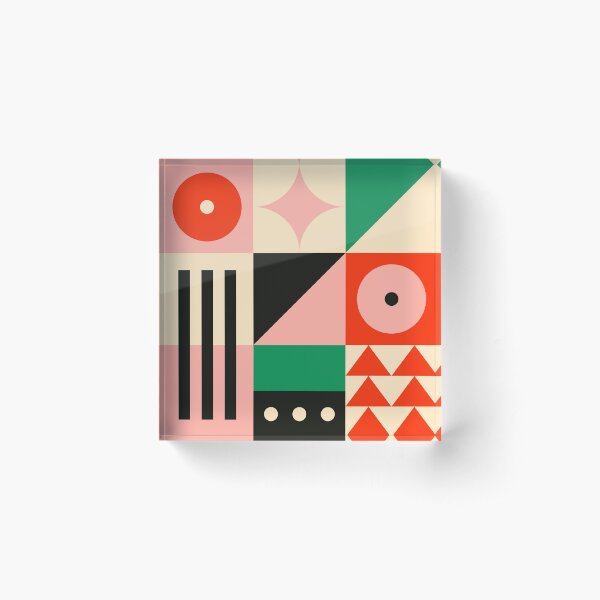 Item preview, Modern art Bauhaus seamless pattern designed and sold by djigor.