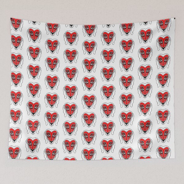 Item preview, Dachshund dog face heart designed and sold by lex-sky.