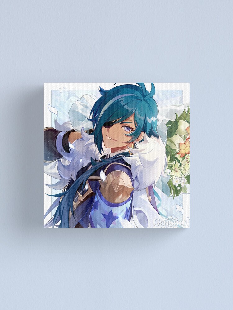 “Genshin Impact - Kaeya Official Birthday Artwork 2021” Canvas Print