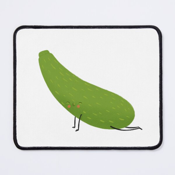 Item preview, Upward facing zucchini designed and sold by rocioalb.