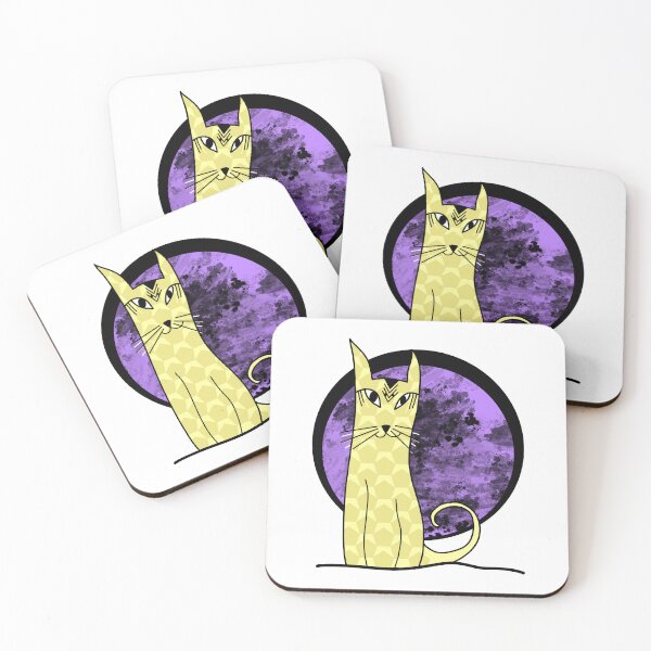 Item preview, Elegant Moon Cat designed and sold by ABSTRACT.