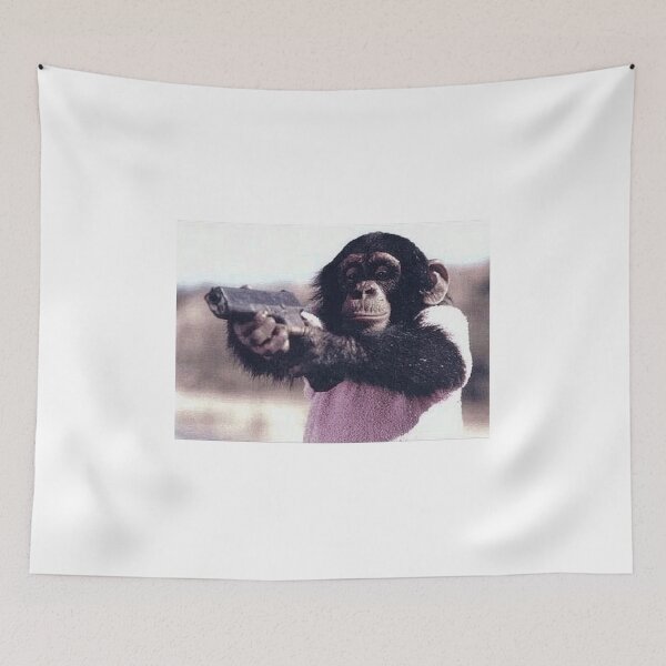 Item preview, Monkey With Gun designed and sold by dave1879.